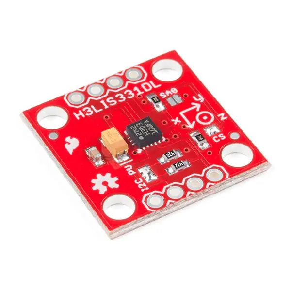Billig 3-axlig accelerometer H3LIS331DL - I2C SPI