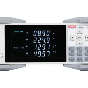Effektmätare AC 0.5-600V 0.05mA-10A 6kW Uni-T UTE9806+ Populär