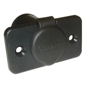 12V infällt cigg-uttag med lock och frontplatta Sänkt pris