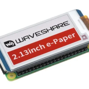 2.13" E-papper display 250x122px svart/vit/röd för Raspberry Pi Kampanjpris