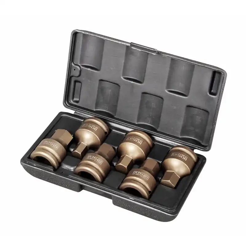 Utförsäljning KRAFTHYLSSATS INSEX 3/4" H14-24 6-DELAR