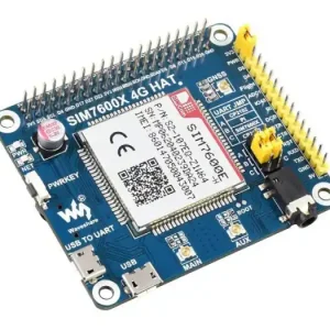 LTE 4G Cat-4 HAT för Raspberry Pi med GNSS och SIM Endast idag
