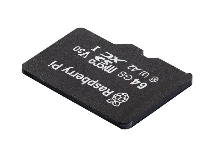 Minneskort microSD A2-Klass 64GB Raspberry Pi Populär