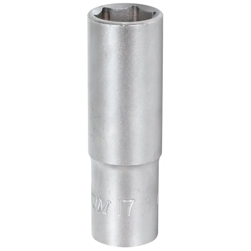 LÅNG HYLSA 6-KANT 76MM 1/2" 17MM Kundfavorit