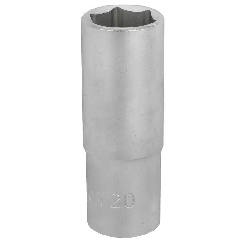 LÅNG HYLSA 6-KANT 76MM 1/2" 20MM Fynd