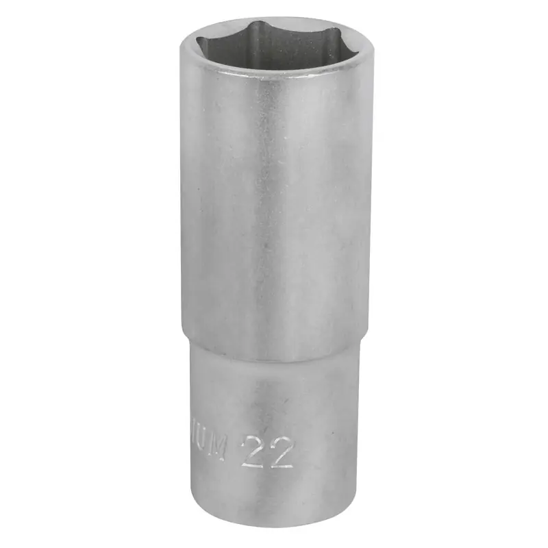 LÅNG HYLSA 6-KANT 76MM 1/2" 22MM Kampanjpris