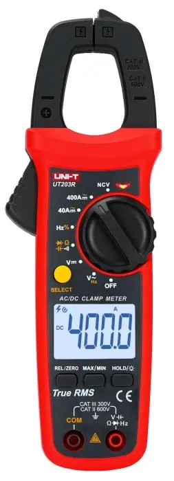 Rabatt Tångmultimeter AC/DC 400A 600V 3 3/4 siffra Uni-T UT203R