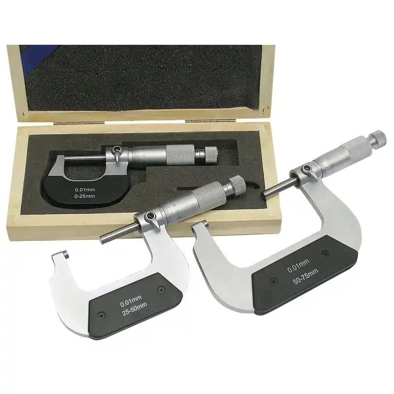 MIKROMETER 25-50MM DIN863 Fri frakt