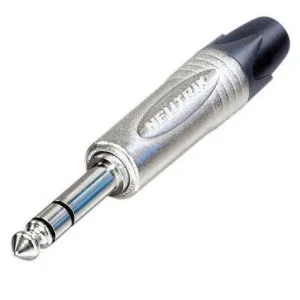 6.3mm hane 3-pol stereo metall Endast denna vecka