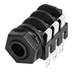 Billig 6.3mm hona 3-pol stereo chassie