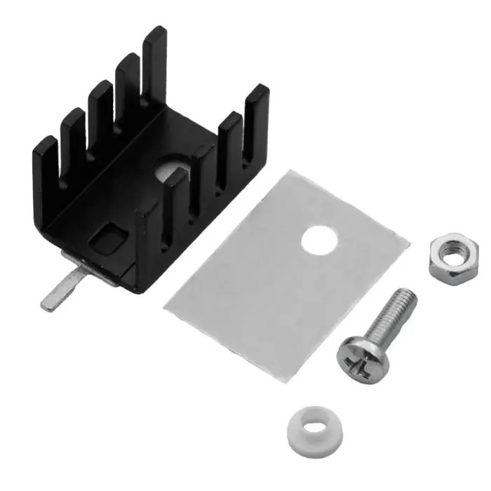 Sänkt pris Monteringssats TO-220 med kylfläns