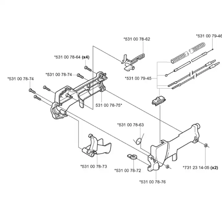 Bästa pris Gashandtag Kpl