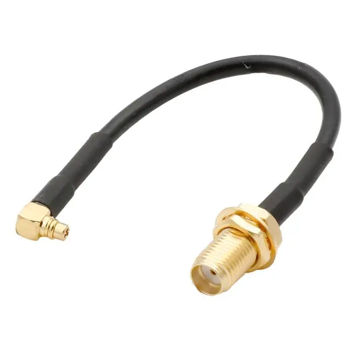 Adapterkabel MMCX hane till SMA hona 100mm Snabb leverans