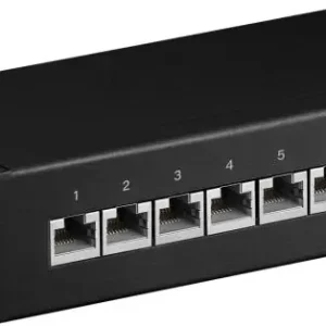Utförsäljning Patchbox 8-port Cat6 UTP/STP