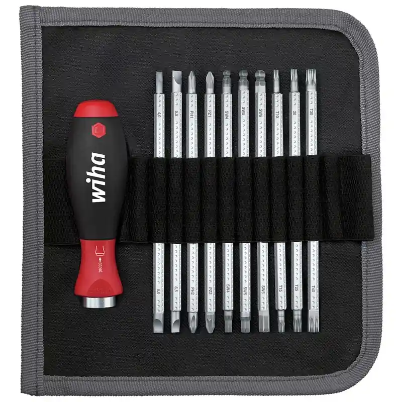 SKRUVMEJSEL MED BYTES KLINGOR SYSTEM 6 11ST Sänkt pris