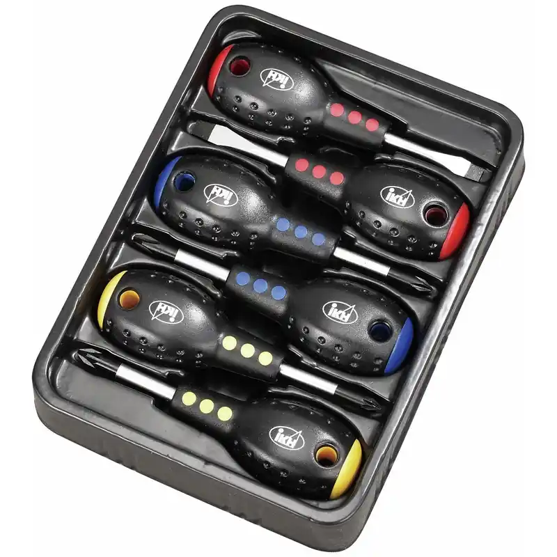 Fynd SKRUVMEJSELSATS 6 DELAR STUBBY PZ/PH/SPÅR