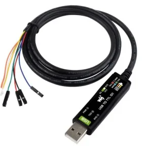 USB-A till UART FTDI-kabel (TTL) 3.3/5V 4-pin + Raspberry Pi 5 Köp online