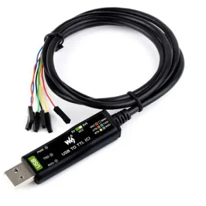 USB-A till UART FTDI-kabel (TTL) 3.3/5V 6-pin med flödeskontroll Erbjudandepris