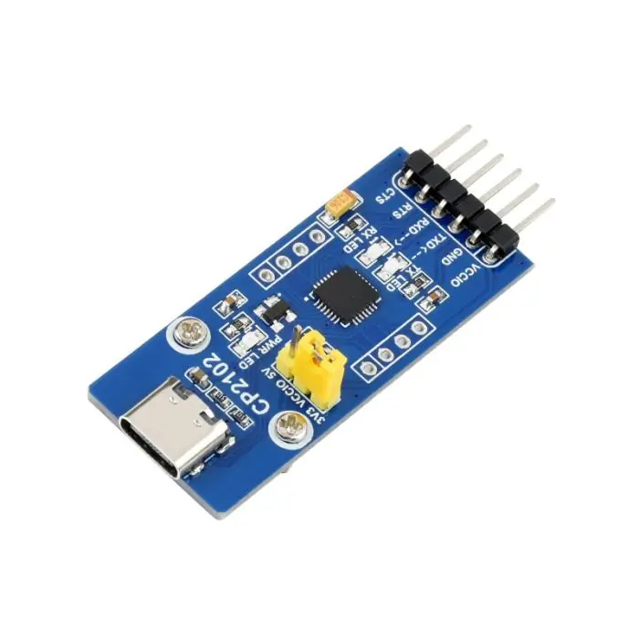 Fynd USB-C till UART modul (TTL) 3.3V 6-pin medflödeskontroll
