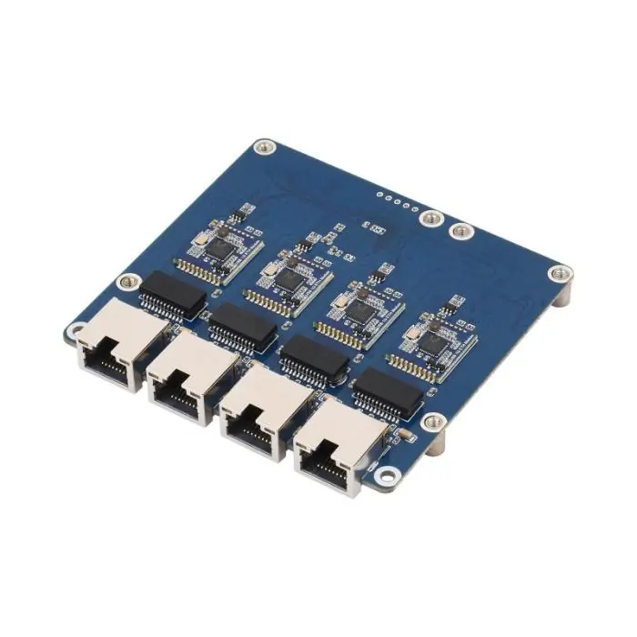 4-port nätverkskort 2.5GB Ethernet för Raspberry Pi 5 Kampanj