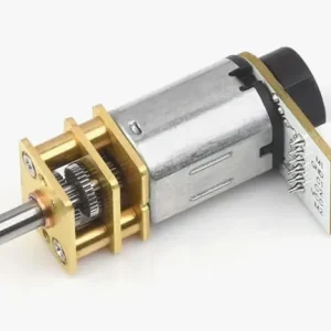 DC-motor med kuggväxel 12VDC 1:150 200rpm med enkoder Populär