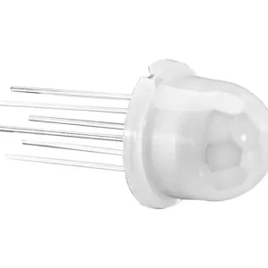 Nyhet PIR rörelsedetektor BS612 med lins 120&deg; 5m - justerbar