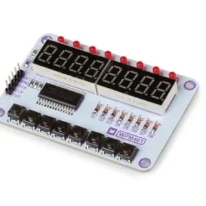 Endast idag Knapp- och LED-displaymodul 8-bit med serie-interface
