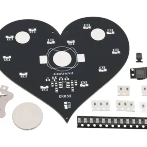 Rabatt Pulserande hjärta 13LED - Byggsats SMD