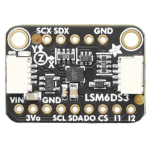Beställ nu 6-axlig IMU rörelsegivare LSM6DS3TR - Qwiic