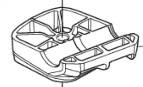 Fynd Clamp Lower 525I 5360283-01