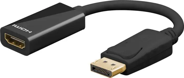 Adapter DisplayPort 1.2 till HDMI 2.0 (4K@60Hz) Utförsäljning