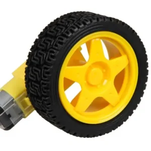 Beställ idag Motor med växellåda och däck 3-9VDC