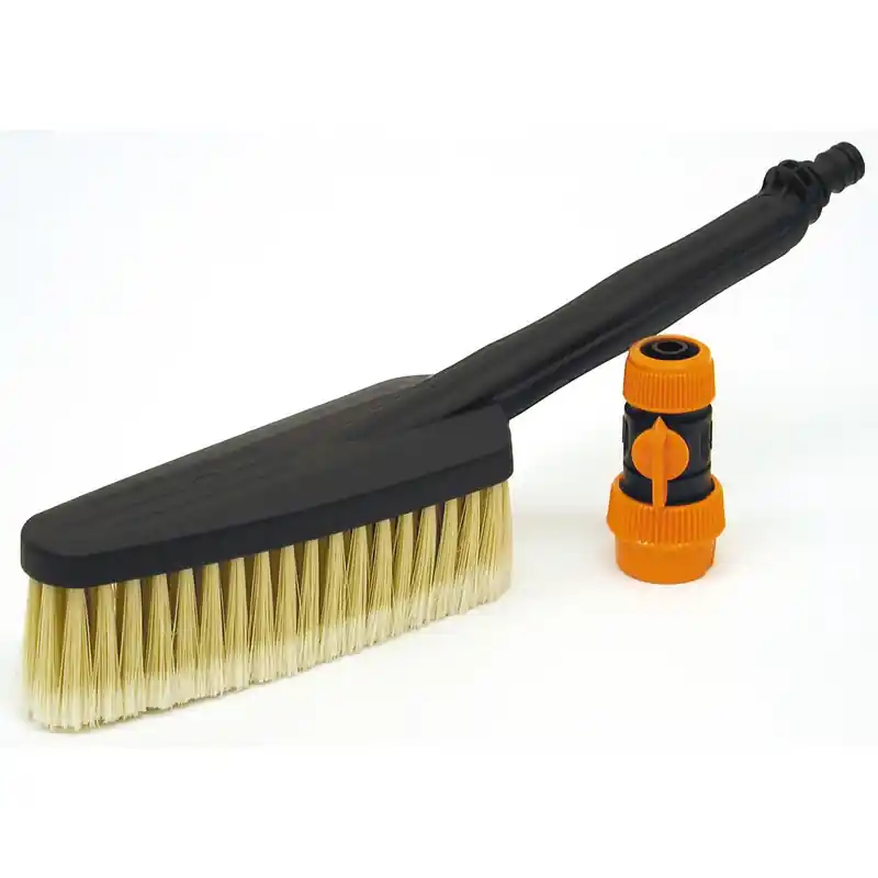 Nyhet TVÄTTBORSTE + SNABBKOPPLING + KRAN