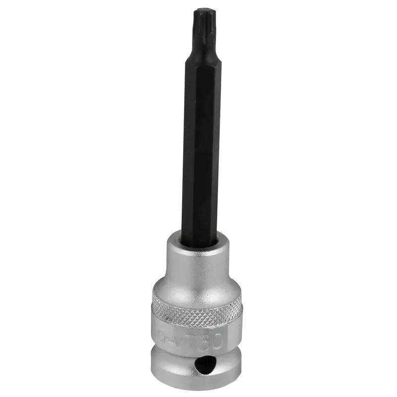 TORX-BITSHYLSA 1/2" 100MM T30 Nedsatt pris