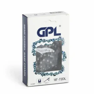 Motorsågkedja GPL Semi Chisel .325" 1,3mm 18tum - 72DL Kundfavorit