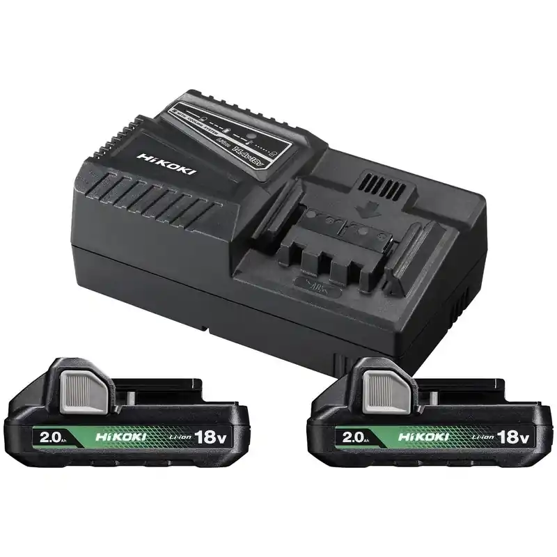 BATTERIPAKET 18V 2 X BSL1820M+LADDARE Populärt val