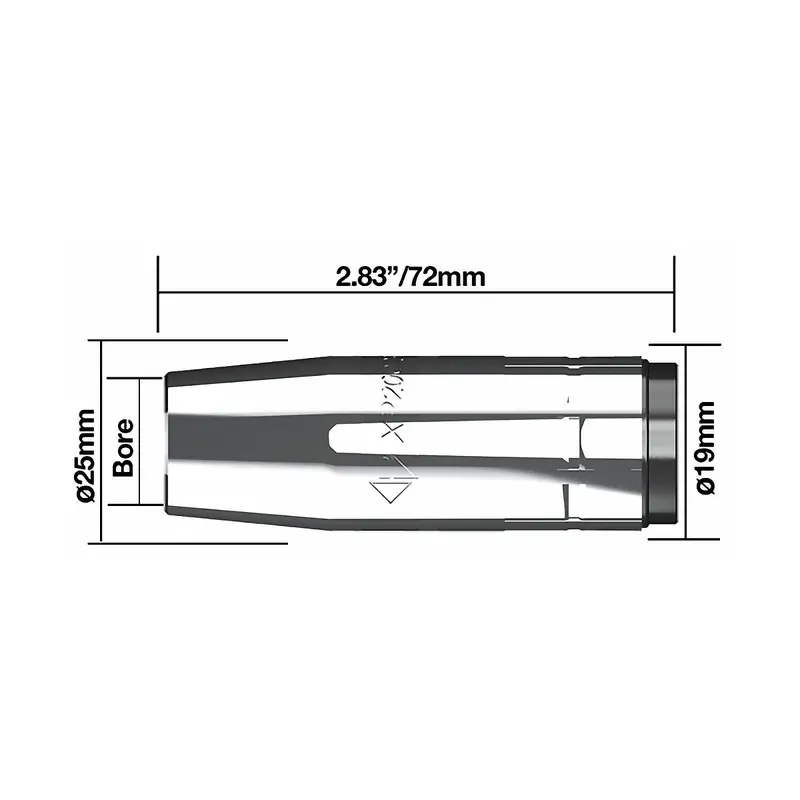 Rea GASMUNSTYCKE 16MM XP8 PARWELD