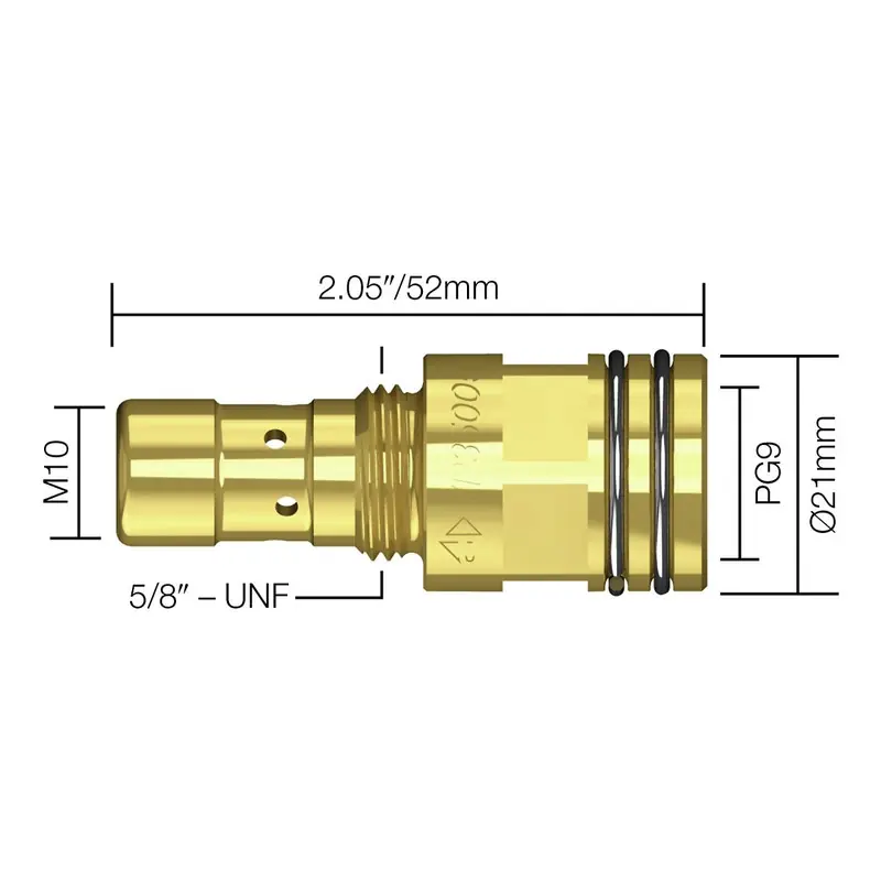 Nedsatt pris KONTAKTRÖRSHÅLLARE M10 XP8 PARWELD