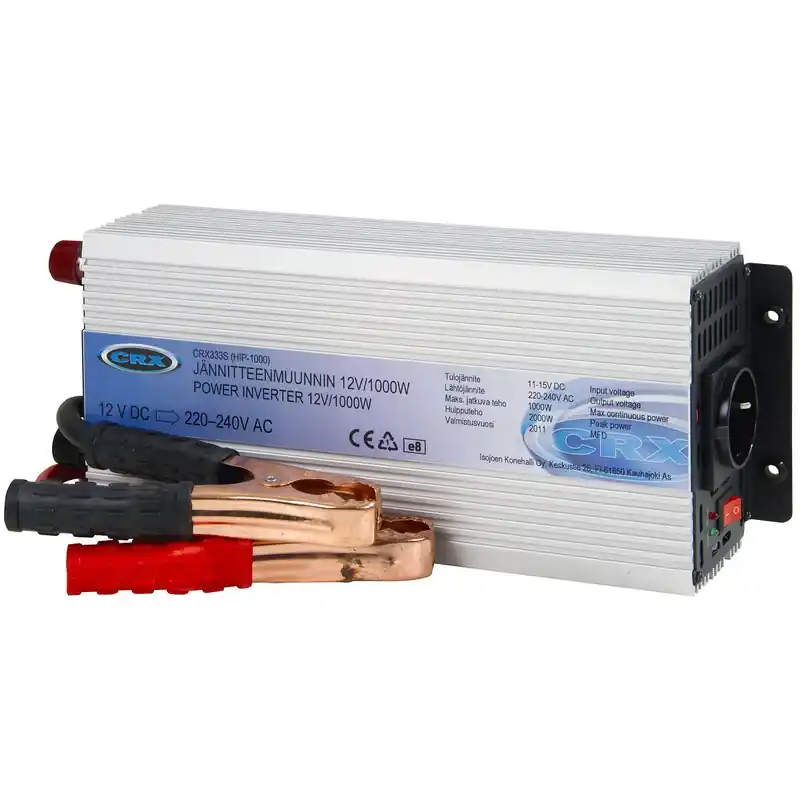 SPÄNNINGSOMVANDLARE 12V/230V 1000W REN SINUS Rabatter