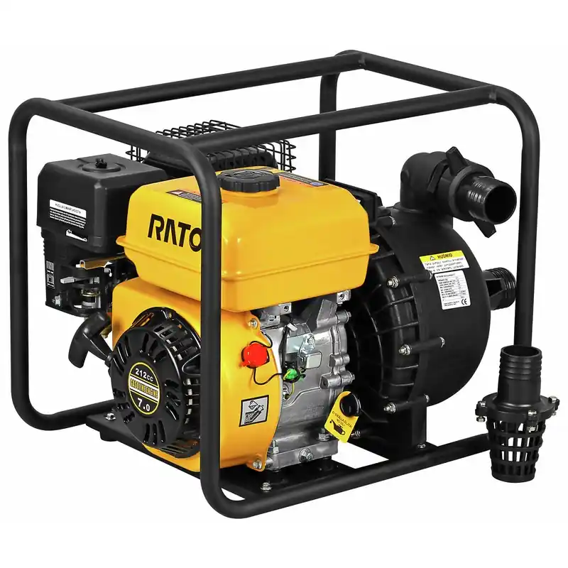 VATTENPUMP 2" (KEMIKALIE) MED RATO MOTOR Snabb leverans