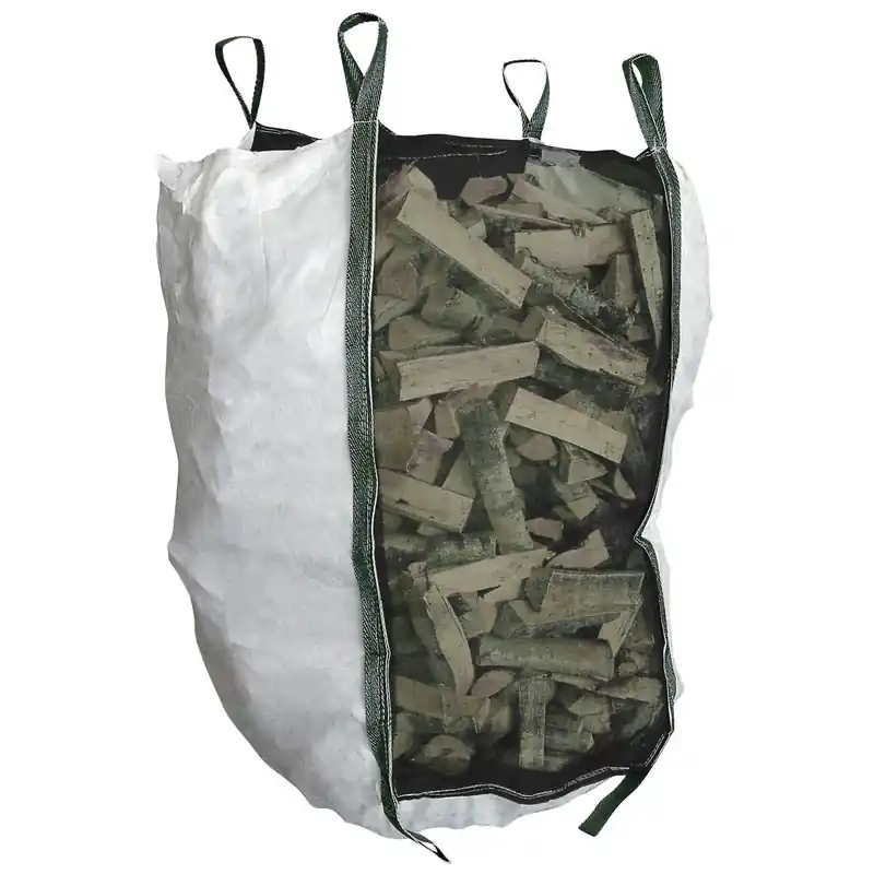 VEDSÄCK MED HANDTAG 96X96X135CM Premium