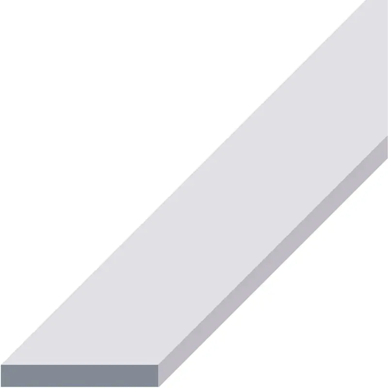 ALUMINIUM PLATTSTÅNG 2X20X1000MM SILVERANODISERAD I lager