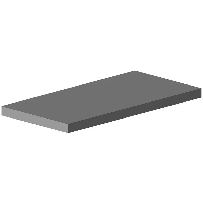 ALUMINIUM PLATTSTÅNG 5X50X2000MM Snabb frakt
