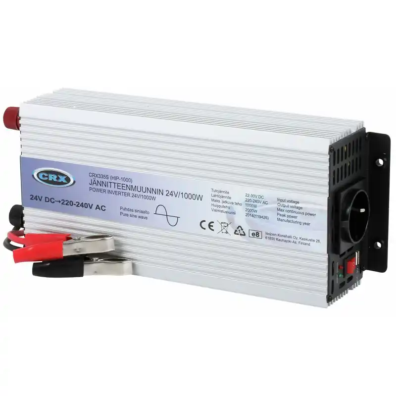 VÄXELRIKTARE / INVERTER 24V/230V 1000W REN SINUS Billigare