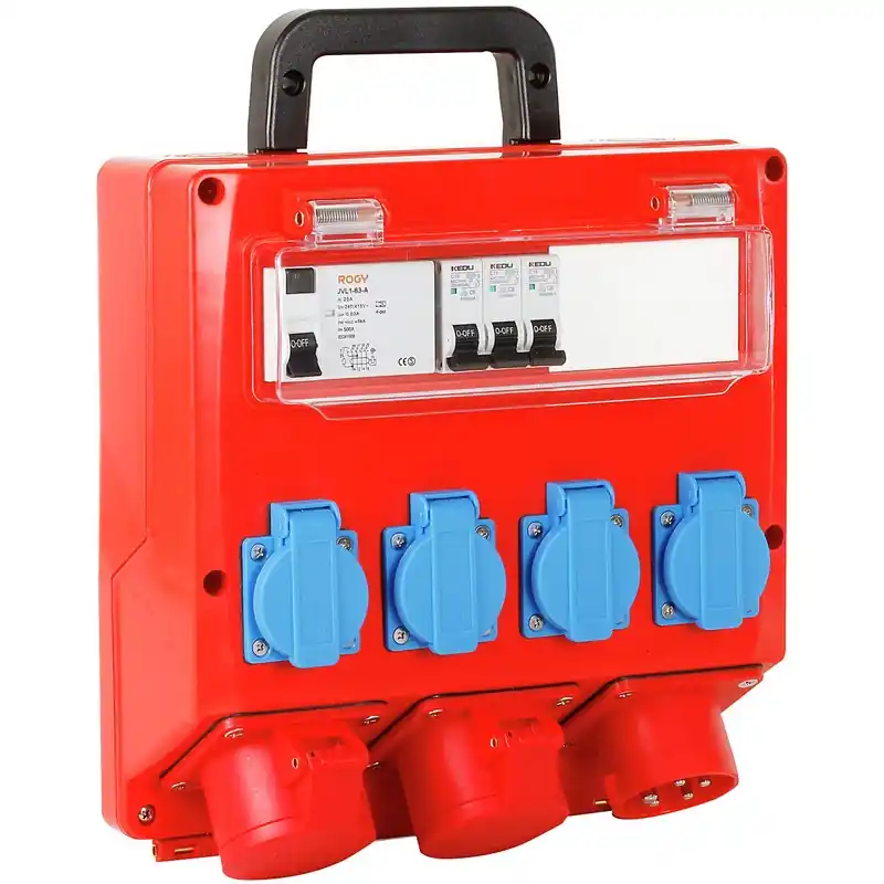 BYGGCENTRAL 16A 400V Snabb leverans