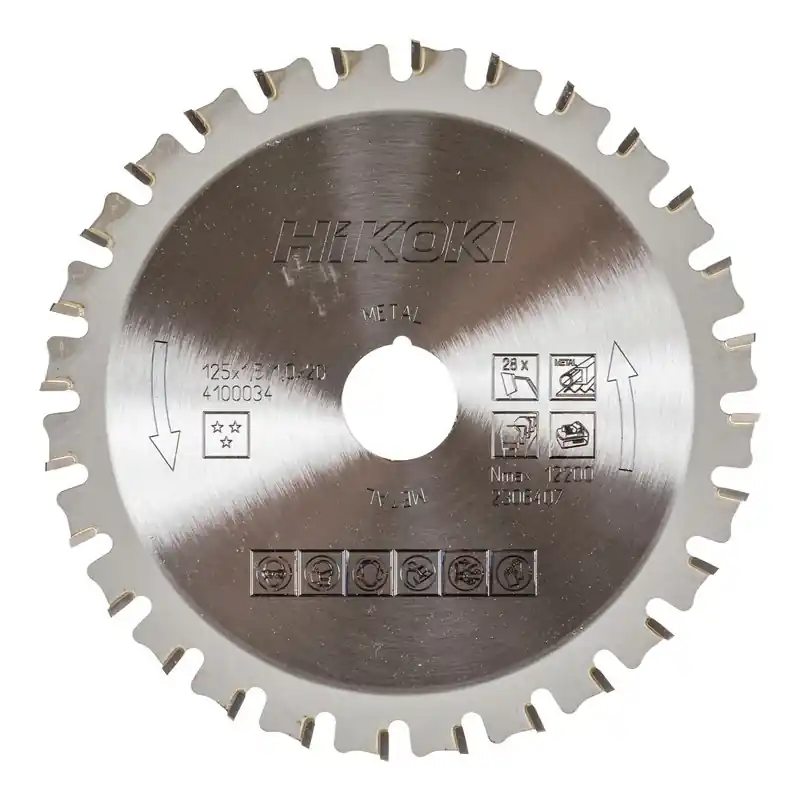 CIRKELSÅGKLINGA 125X20 28T METAL Säker betalning