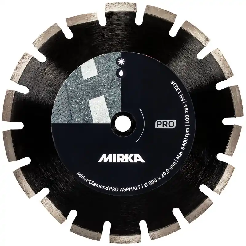 Bästa pris CUTTING WHEEL DIAMOND 300X20MM MIRKA ASFALT