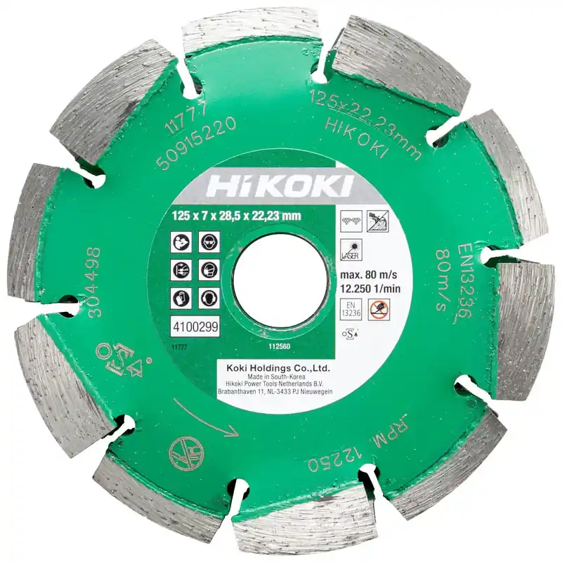 DIAMANTKLINGA 125X22,2 18MM Rea