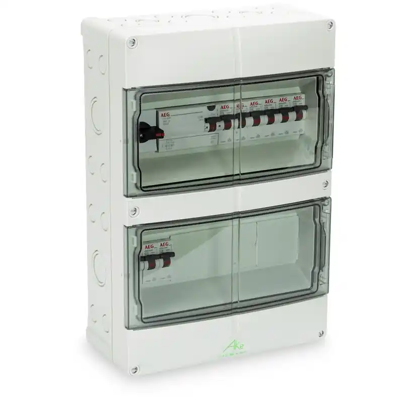 FÖRMONTERAD CENTRAL 2RAD 24PLATS IP55 Premium