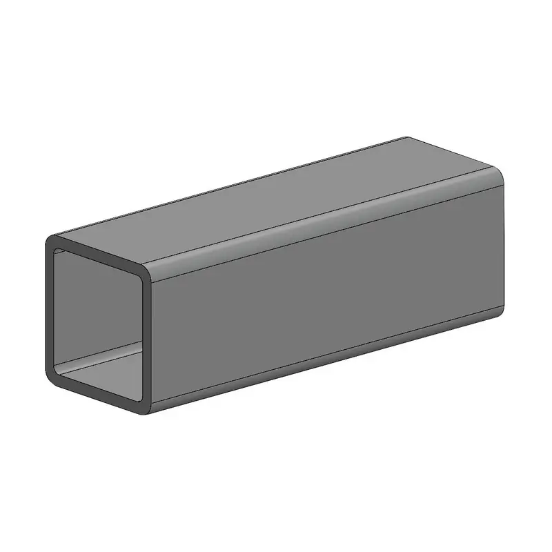 FYRKANTSRÖR 25X25X3X2000MM STÅL Sista chansen